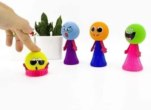 12Pcs Jumping Party Favor Dolls Toys for Kids - Birthday Gifts & Goody Bags