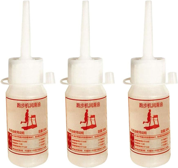 3-Piece Silicone Oil Maintenance Kit (30ml) - Treadmill Lubricant