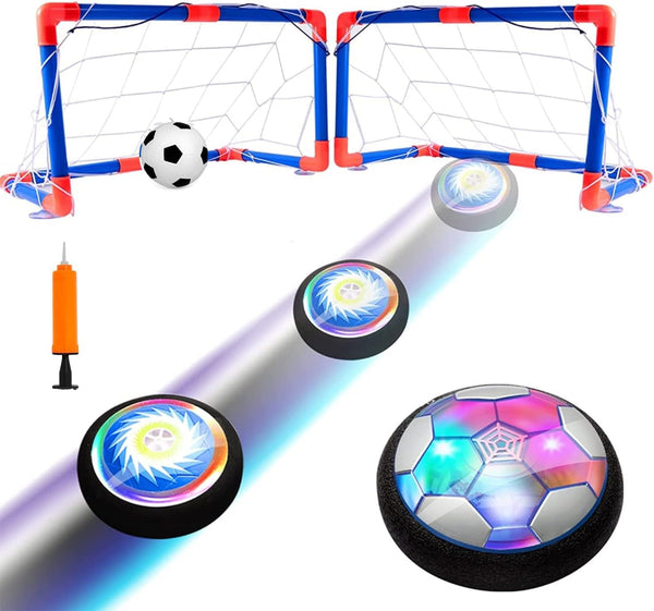 Dubkart Hover Soccer Ball Set - LED Light, USB Charge, Indoor Outdoor Game