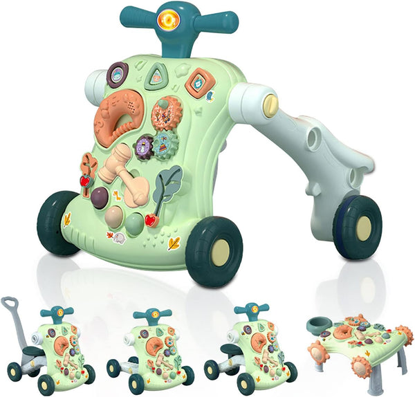 4-in-1 Baby Green Walker