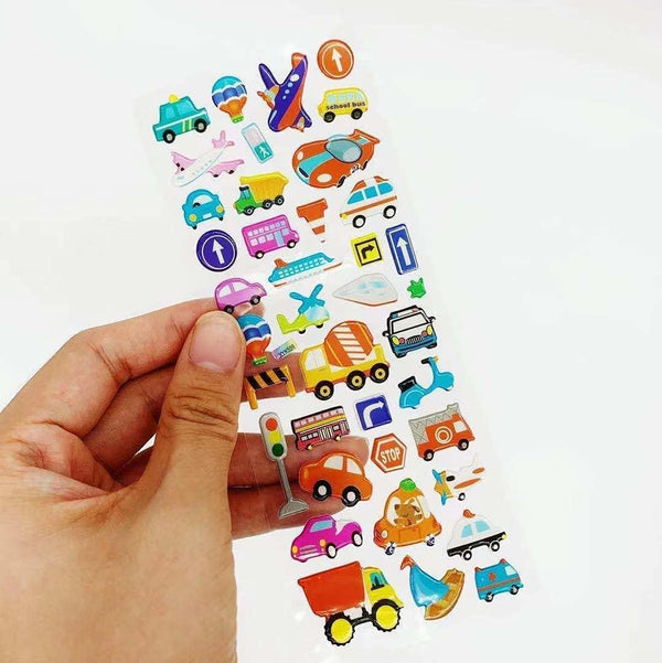 1200+ 3D Puffy Stickers Variety Pack - Kids & Toddlers Scrapbooking