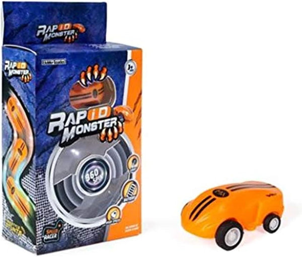 Rapid Monster 360° Spinner Racing Car Toy - Orange