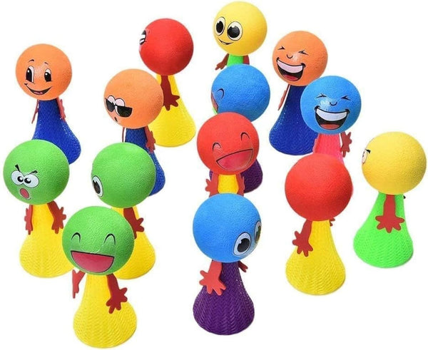 12Pcs Jumping Party Favor Dolls Toys for Kids - Birthday Gifts & Goody Bags