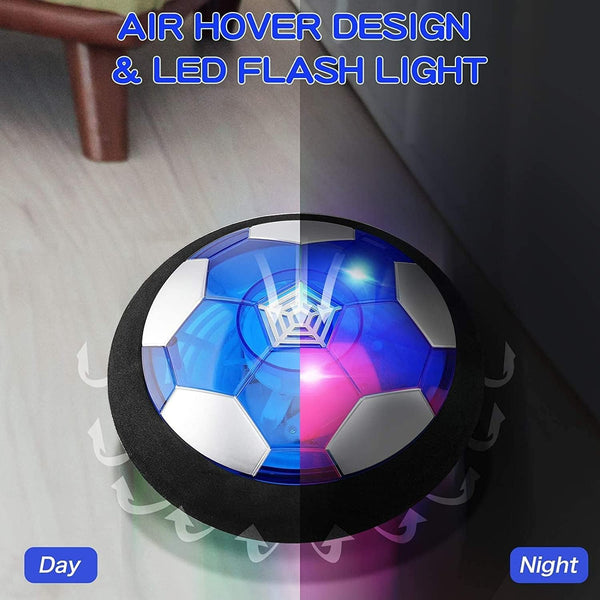 Dubkart Hover Soccer Ball Set - LED Light, USB Charge, Indoor Outdoor Game