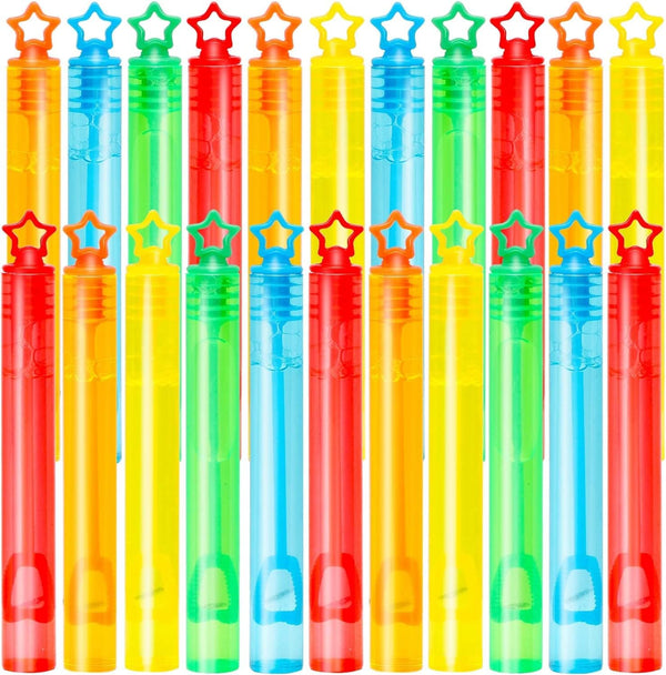 48 Pcs Mini Bubble Wands - Party Favors, Birthday Giveaways (Kids)