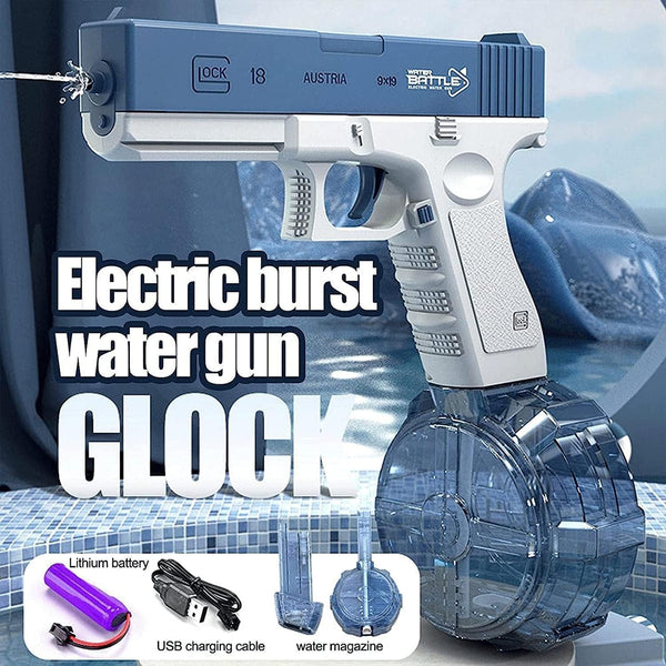 DUBKART Electric Water Gun Automatic Squirt Gun with 32 FT Range for Kids & Adults