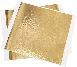 Dubkart 100 Gold Leaf Foil Paper Sheets