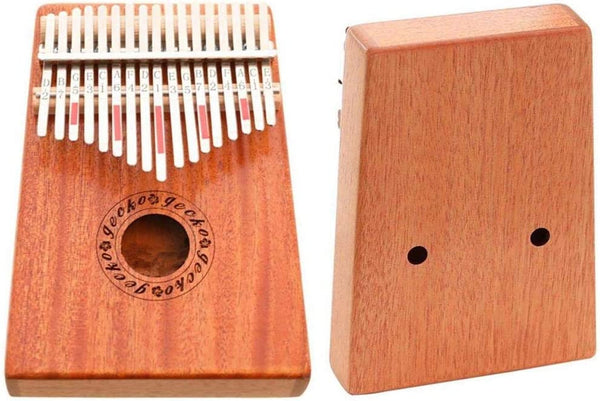 Dubkart 17 Key Kalimba Mahogany Thumb Piano