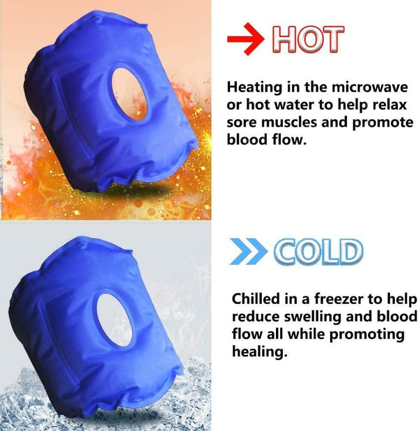 Dubkart 2 PCS Reusable Hot & Cold Gel Pain Relief Ice Pack