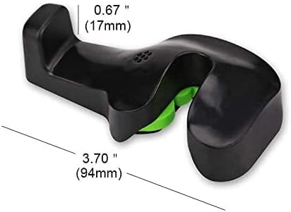 Dubkart 2 PCS Universal Car Headrest Hook for Bags Clothes Groceries