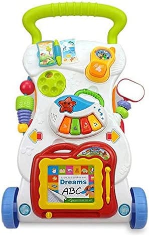 Dubkart 2in1 Baby Musical Walker Learning Activity Stroller Toy