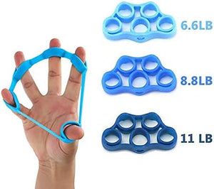 Dubkart 3 PCS Finger Stretcher Strengthener Hand Grip Trainer