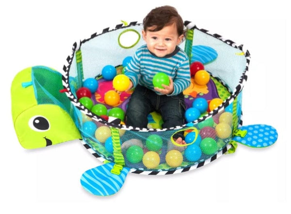 Dubkart 3in1 Kids Activity Ball Pit Play Mat Turtle Gym