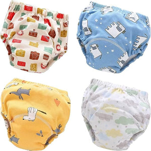 Dubkart 4 PCS Baby Kids Potty Training Underwear Pants