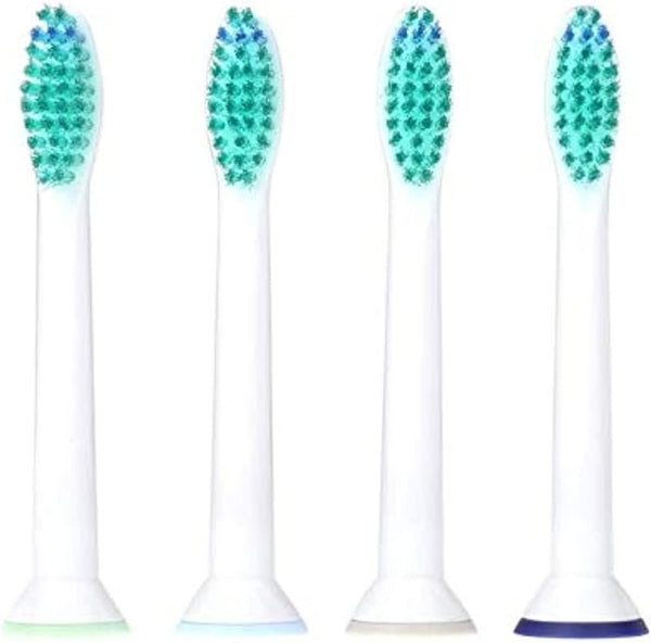 Dubkart 4 PCS Electric Toothbrush Replacement Heads Fit For Philips Sonicare P-HX-6014 HX6014