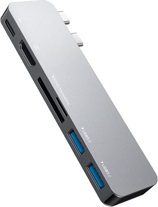 Dubkart 7in1 USB USB 3.0 Type C 4K HDMI Hub Adapter for MacBook Pro Air