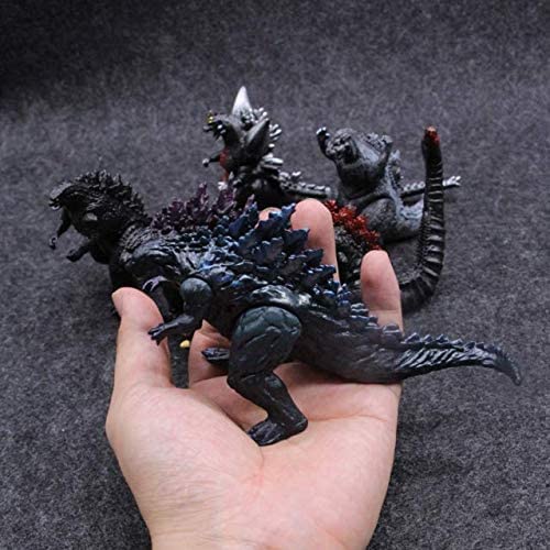 Dubkart Action figures 6 PCS Godzilla vs Kong King Action Figures Toy Set