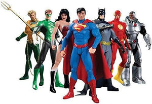 Dubkart Action figures 7 PCS Justice League Heroes Action Figures Set