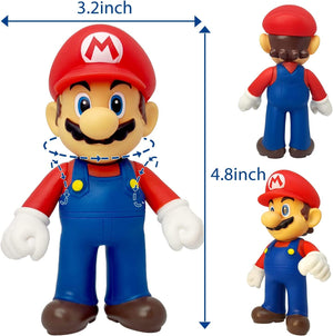 Dubkart Action figures Super Mario Brothers Action Figures Toy Set