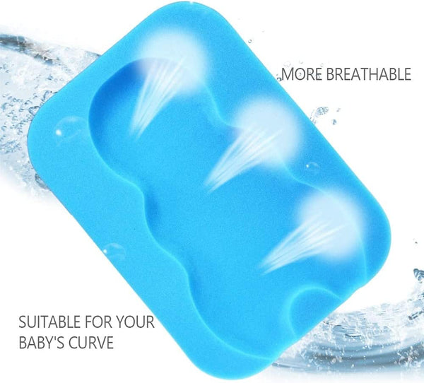 Dubkart Baby Bath Sponge Cushion Mat Pad Skid Proof Infant Newborn