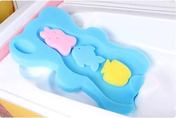 Dubkart Baby Bath Sponge Cushion Mat Pad Skid Proof Infant Newborn