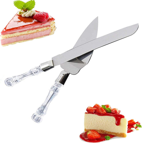 Dubkart Baking Cake Pastry Knife & Spatula Serving Set