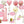 Dubkart Balloons Baby Girl First Birthday Party Decor Set