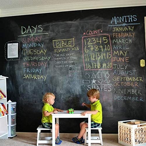 Dubkart Blackboard Chalkboard Vinyl Wall Stickers (60x200cm)