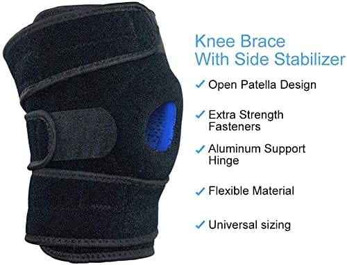 Dubkart Breathable Adjustable Knee Brace Support Sleeve