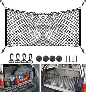 Dubkart Car Boot Trunk Cargo Storage Organizer Net