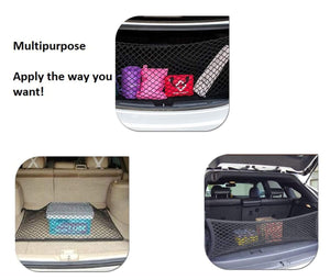 Dubkart Car Boot Trunk Cargo Storage Organizer Net