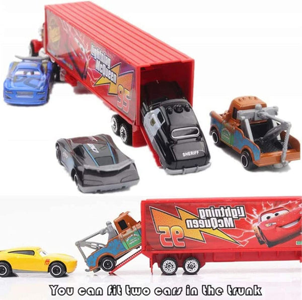 Dubkart Car toys 7 PCS Race Car Truck Toy Set