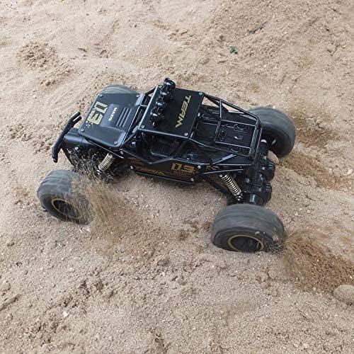 Dubkart Car toys High Speed Remote Control RC Race Car Toy Truck (Black)