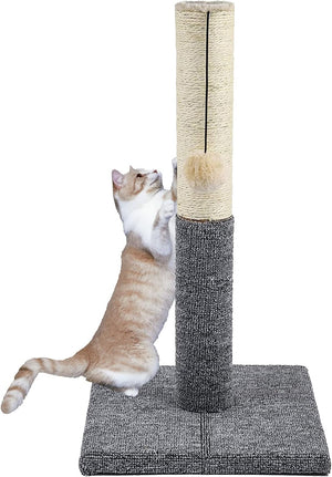 Dubkart Cat Scratching Tree Post with Toy