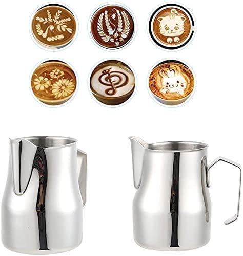 Dubkart Coffee accessories Milk Pitcher Frother for Coffe Espresso Machines 350ml