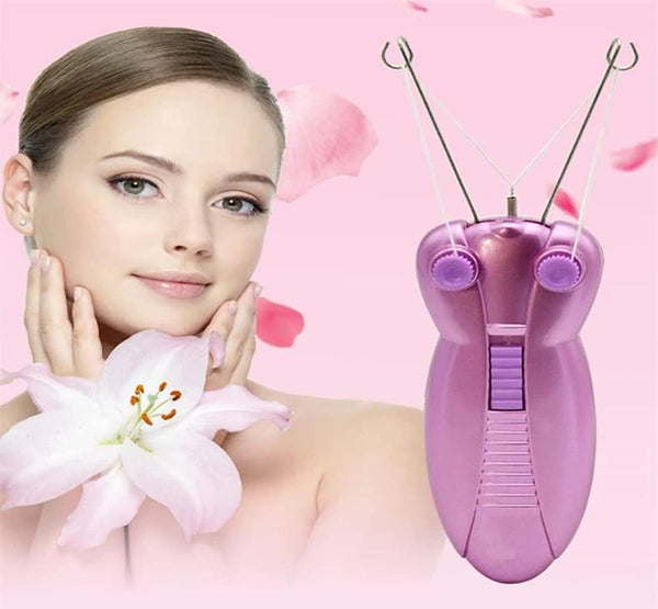 Dubkart Cordless Electric Facial Epilator Threading Hair Remover