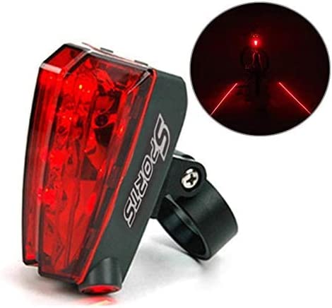 DubKart Cycling Bicycle Flashing Tail Rear Safety Light