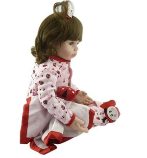 Dubkart Dolls 20 Inch Realistic Reborn Baby Doll Ladybird Princess