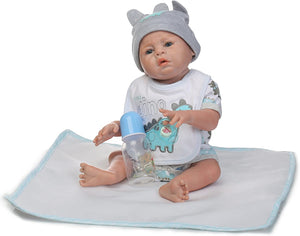 Dubkart Dolls 22 Inch Dinosaur Theme Real Life Like Reborn Baby Doll