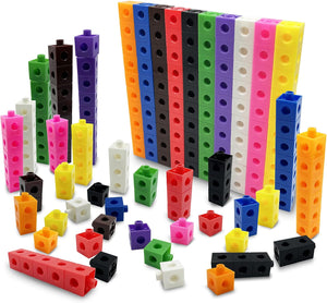 Dubkart Educational toys 100 Math Learning Cubes for Kids Children