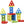 Dubkart Educational toys 17 PCS Children's Educational Wooden Shape Geometric Puzzle Toy