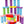 Dubkart Educational toys 48 PCS Colorful Jenga Wooden Tumbling Tower Blocks