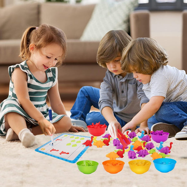 Dubkart Educational toys Counting Dinosaurs Sensory Toys Educational Learning Kids Children