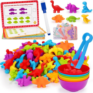 Dubkart Educational toys Counting Dinosaurs Sensory Toys Educational Learning Kids Children