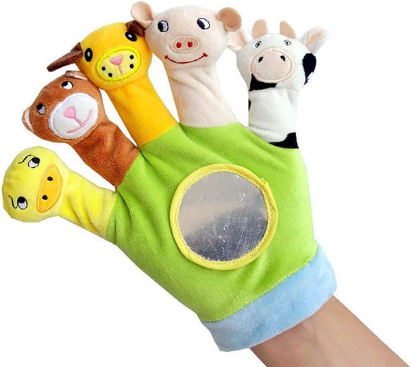 Dubkart Educational toys Kids Educational Hand Puppet Glove Farm Animals