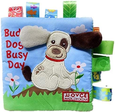 Dubkart Educational toys Kids Soft Cloth Fabric Dog Story Baby Book