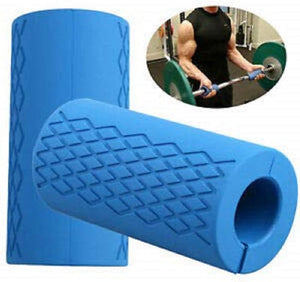 Dubkart Exercise equipment 2 PCS Thick Bar Grips For Barbell Dumbbells Exercise