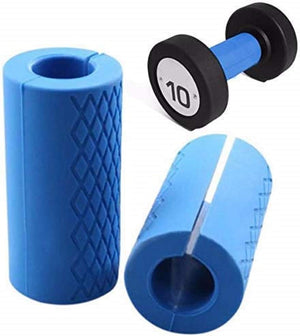 Dubkart Exercise equipment 2 PCS Thick Bar Grips For Barbell Dumbbells Exercise