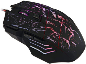 Dubkart Gaming 7 Buttons 3200Dpi LED Backlight USB Wired Gaming Mouse