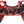 Dubkart Gaming Red Camouflage Wireless Controller Skin Cover for Sony PlayStation PS4